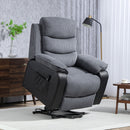 HOMCOM Power Lift Riser and Recliner Chair with Remote Control