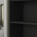 HOMCOM 6 Tier Bookshelf, Freestanding Bookcase With Adjustable Shelves