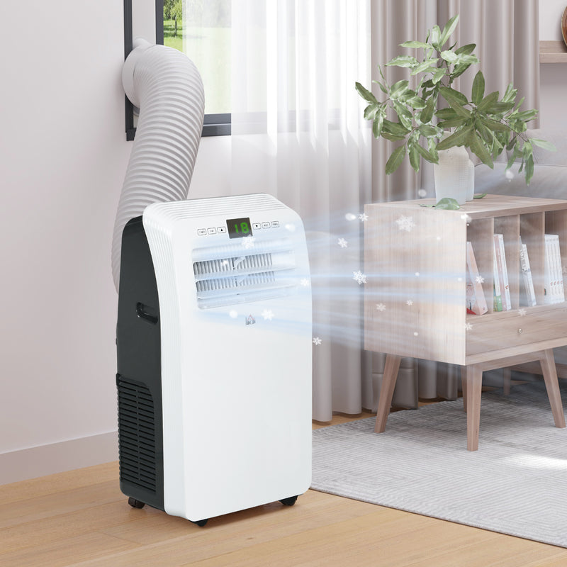 HOMCOM 12000 BTU Portable Air Conditioner with 28m, Dehumidifier, Timer