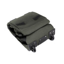 Modishion Army Green Wheeled Nylon Travel Bag