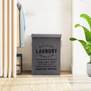 Lifeideas Foldable Home Laundry Baskets Laundry Hamper with Lid and Rope Handles