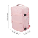 Modishion Pink Wet Dry Expandable Laptop Backpack