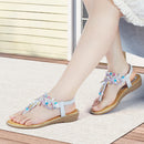 Bohemian Rhinestone Beach Sandals