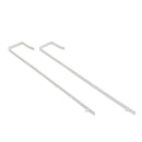 Livingandhome Metal Frame Over the Door Full Length Mirror