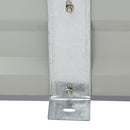 Breeins Outdoor Rectangular Metal Raised Garden Bed