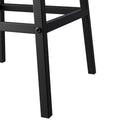 Livingandhome Set of 2 Bar Stools with Footrest