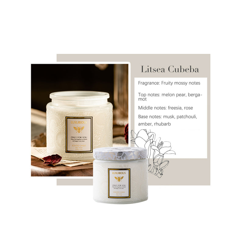 Lifeideas Soy Wax Scented Candle