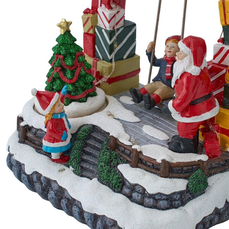 Lifeideas Christmas Music Box Ornaments With Lights