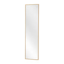 Livingandhome Modern Slim Frame Full Length Wall Mirror