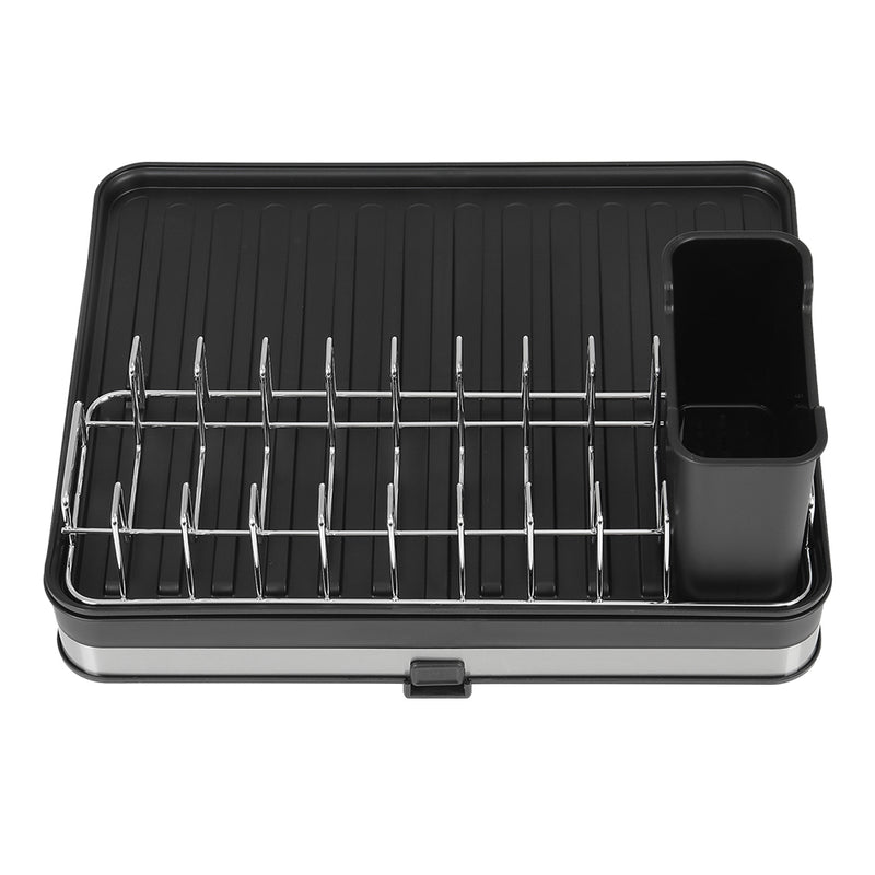 Lifeideas Black Expandable Dish Drying Rack