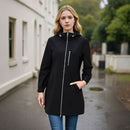 Waterproof Hooded Jacket - Black