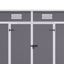 Livingandhome Outdoor Plastic Garden Storage Shed