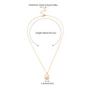 Exquisite Letter J Pendant Necklace