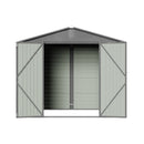 8*6FT Metal Apex Roof Garden Storage Shed
