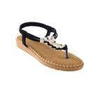 Pair of Casual Bohemian Flip-Flop Sandals
