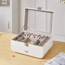 Sheonly Stylish Jewellery Storage Box with Watch Slots