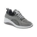 Breathable Lightweight Trainers - Grey