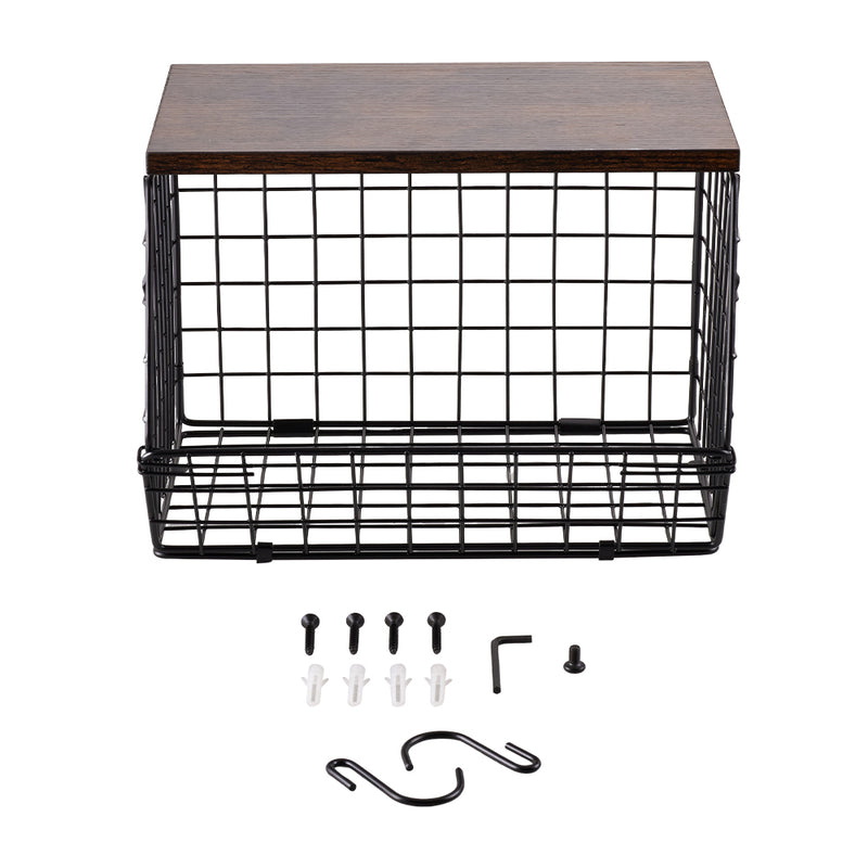 Lifeideas 2-Tier Stackable and Folding Kitchen Storage Rack