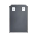 Livingandhome Contemporary Arched Wall Mirror