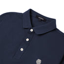 Turn-Down Short-Sleeve Polo Shirt