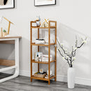 Cottonfy UK Bamboo Wood Bookshelf