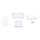 Sheonly Plastic Antlers Tree Jewelry Organizer Stand