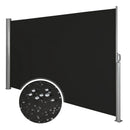 Livingandhome Outdoor Retractable Privacy Side Awning