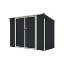 Breeins 8x4 FT Metal Pent Roof Garden Tool Storage Shed