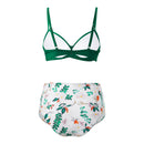 High-waisted Two-Piece Swimsuit Set