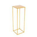 Breeins Gold Flower Vase Column Stand for Home Party Wedding Decorations