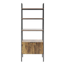 Livingandhome Industrial Style Wooden Bookshelf