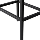 Livingandhome Set of 2 Rectangle Bar Stools