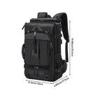 Modishion XL Expandable Oxford Backpack Black