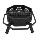 Breeins Heavy Duty Wood Burning Octagonal Fire Pit
