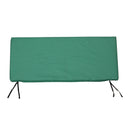 99 x 20/41cm Cushion Base for 2 Seater Wooden Garden Bench in Green