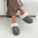 Anti-Slip & Warm Slippers - 7.5UK - Black, Khaki Or Grey