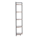 Livingandhome Industrial Style 5-Tier Corner Storage Rack