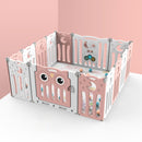 Kidkid Foldable 14 Panel Baby Playpen Safety Activity Centre