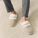 Anti-Slip & Warm Plush Slippers - Mules - Beige