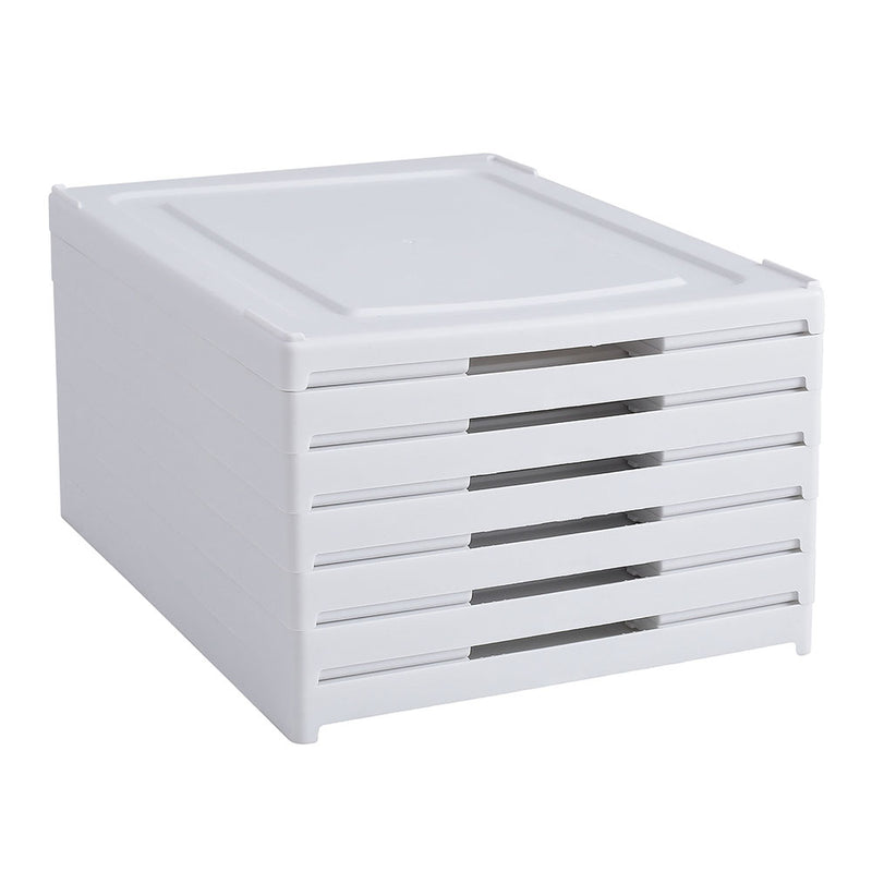 Cottonfy UK 6 Tier Foldable Shoe Storage Box Unit