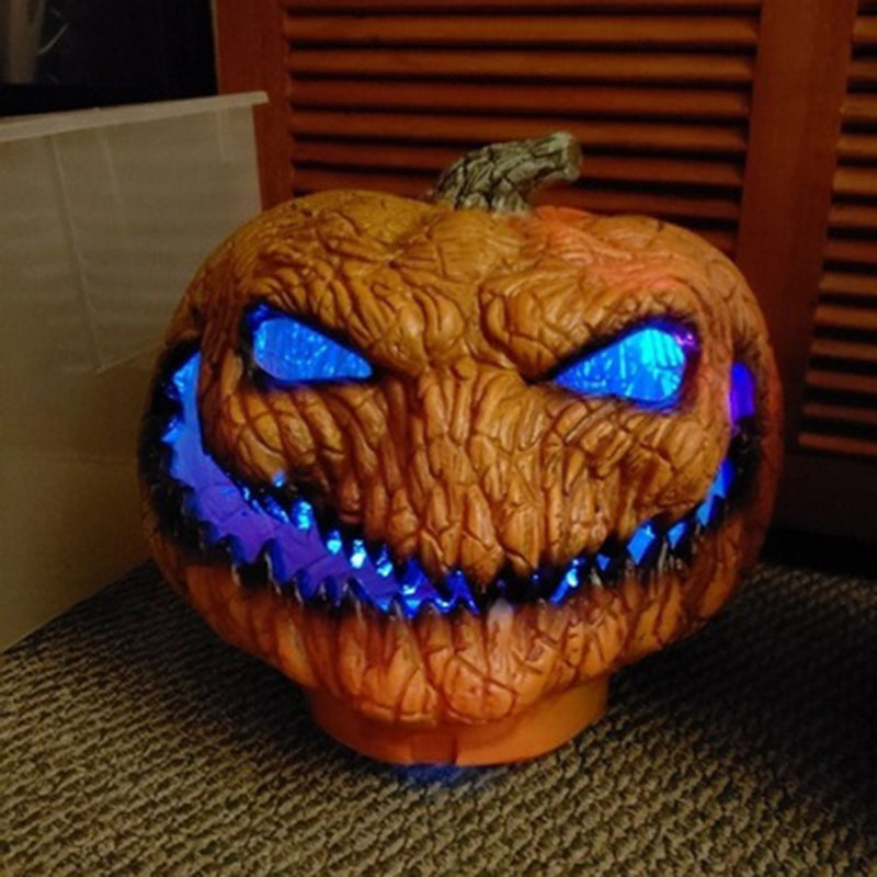 Spooky LED Light Up Pumpkin for Halloween Decoration