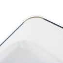 Livingandhome Full Length Mirror with Rounded Corners Door Hanging