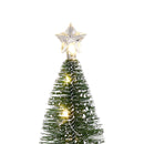 Lifeideas 3PCS Mini Christmas Tree Set with LED Lights