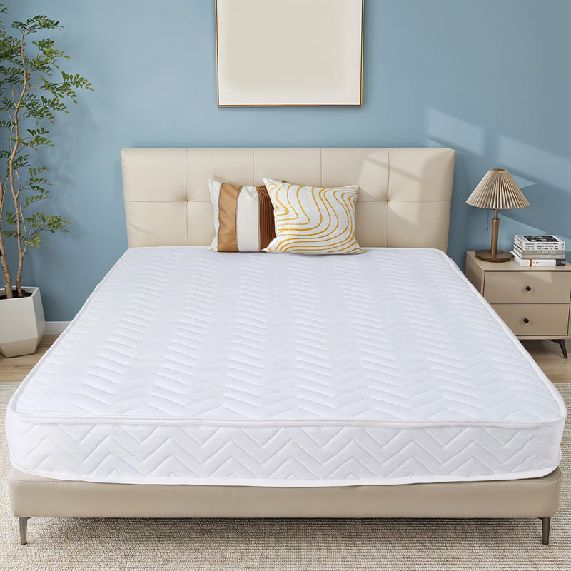 Livingandhome Double Mattress with Spring Support & Cooling Gel Memory Foam