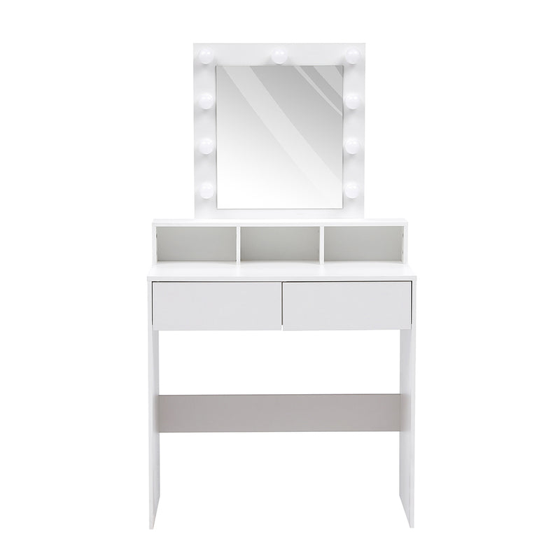Livingandhome MDF Makeup Table with Mirror