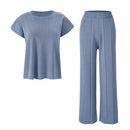 2-Piece Casual Outfits Knitted Lounge Set