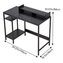 Livingandhome Office Desk with Monitor Stand
