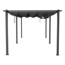 Breeins Aluminum Patio Pergola with Canopy