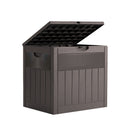 Breeins 126L PP Garden Storage Box With Combination Padlock
