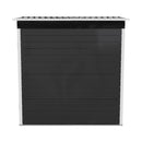 Breeins 4 X 6FT Outdoor Metal Pent Roof Garden Storage Shed